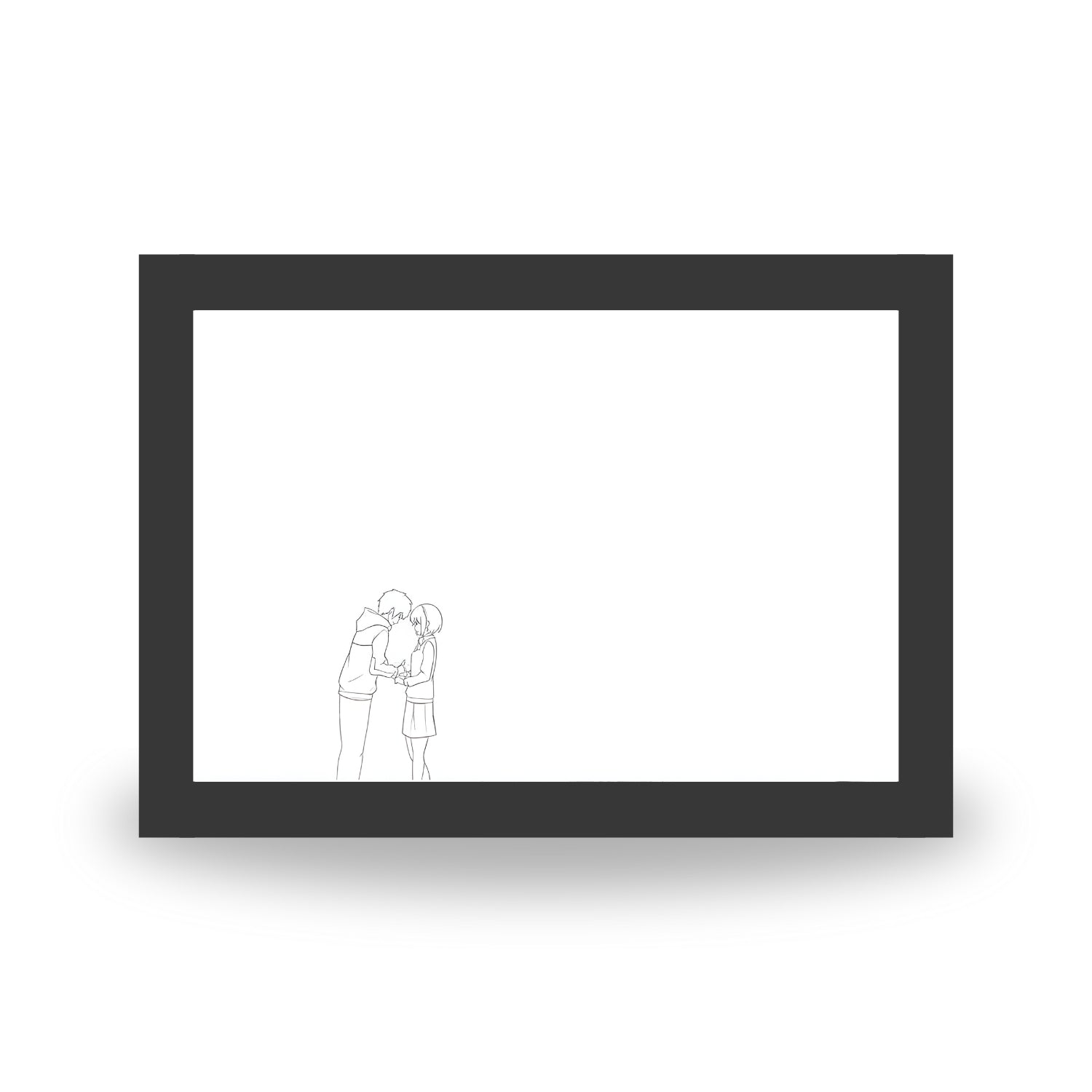 "Your Name"  - Light Painting Art Frame Night Light Table Lamp Bingkai Glow