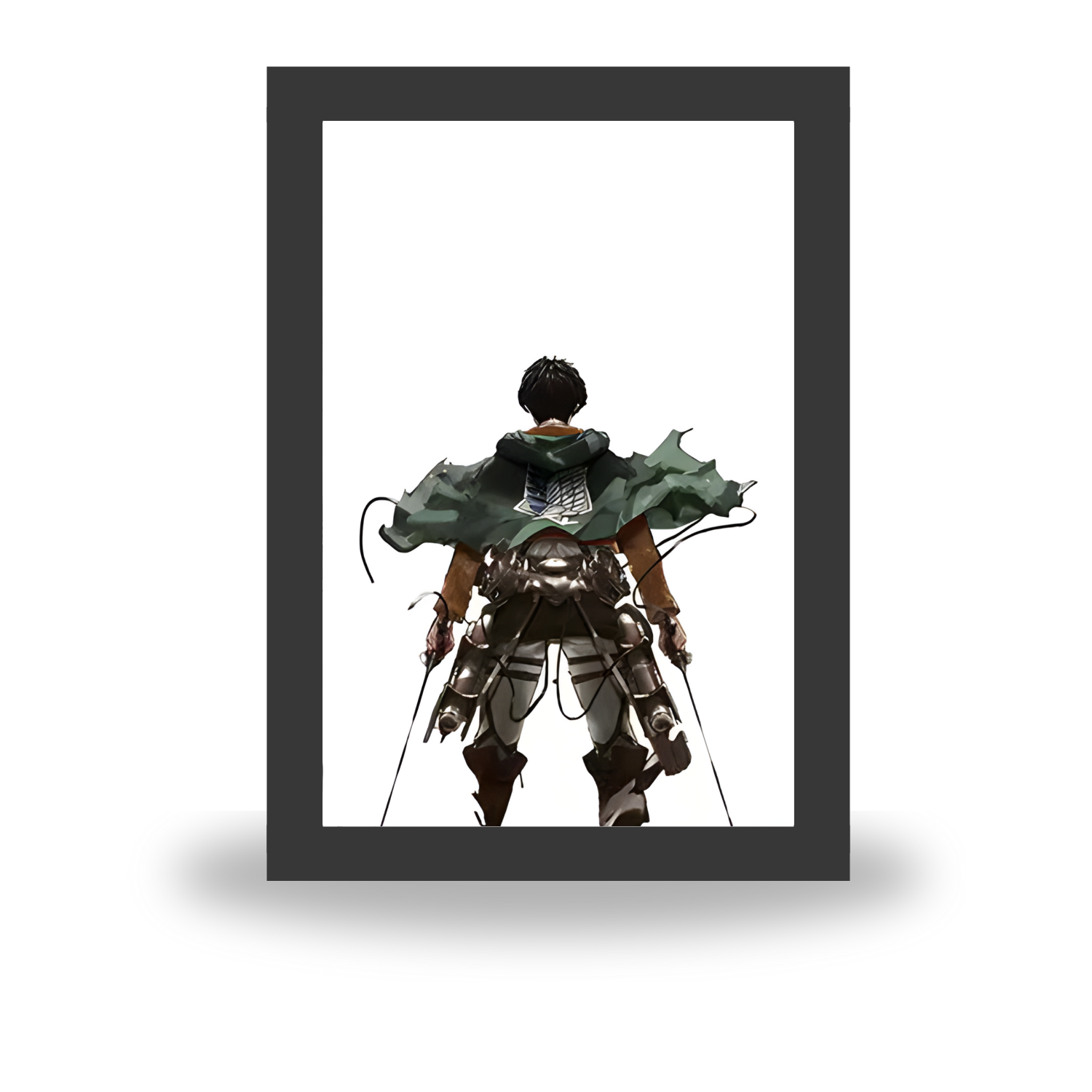 Attack on Titan  - Light Painting Art Frame Night Light Table Lamp Bingkai Glow