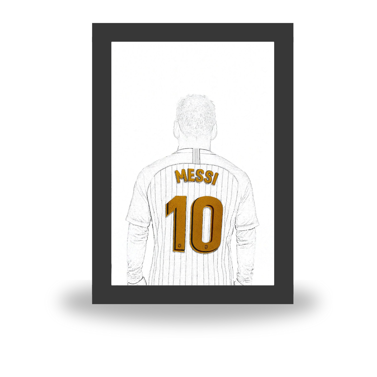 GOAT 10 – Messi Barcelona Light Painting