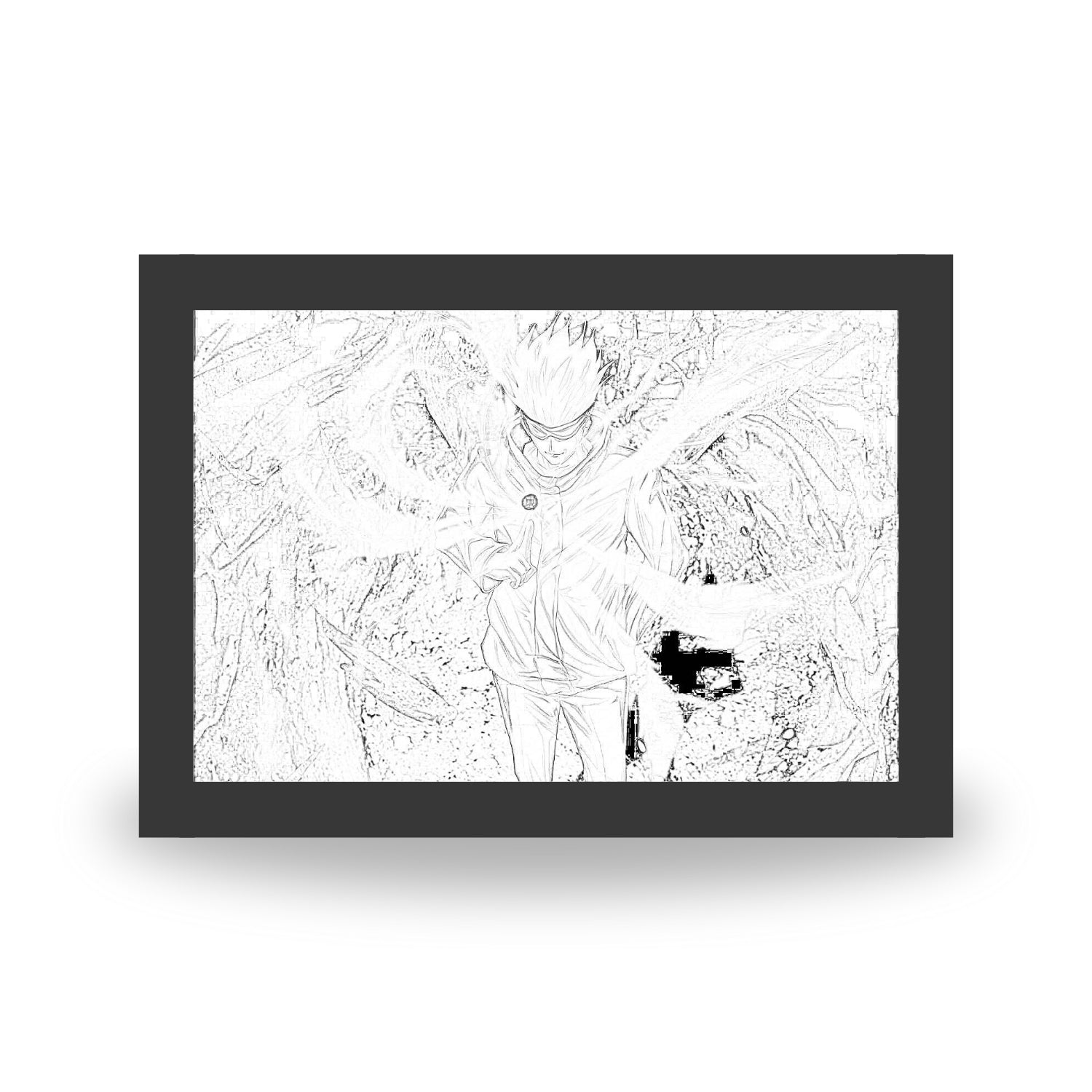 Jujutsu Kaisen 2 : Satoru Gojo - Light Painting Bingkai Glow – Nuvue Store