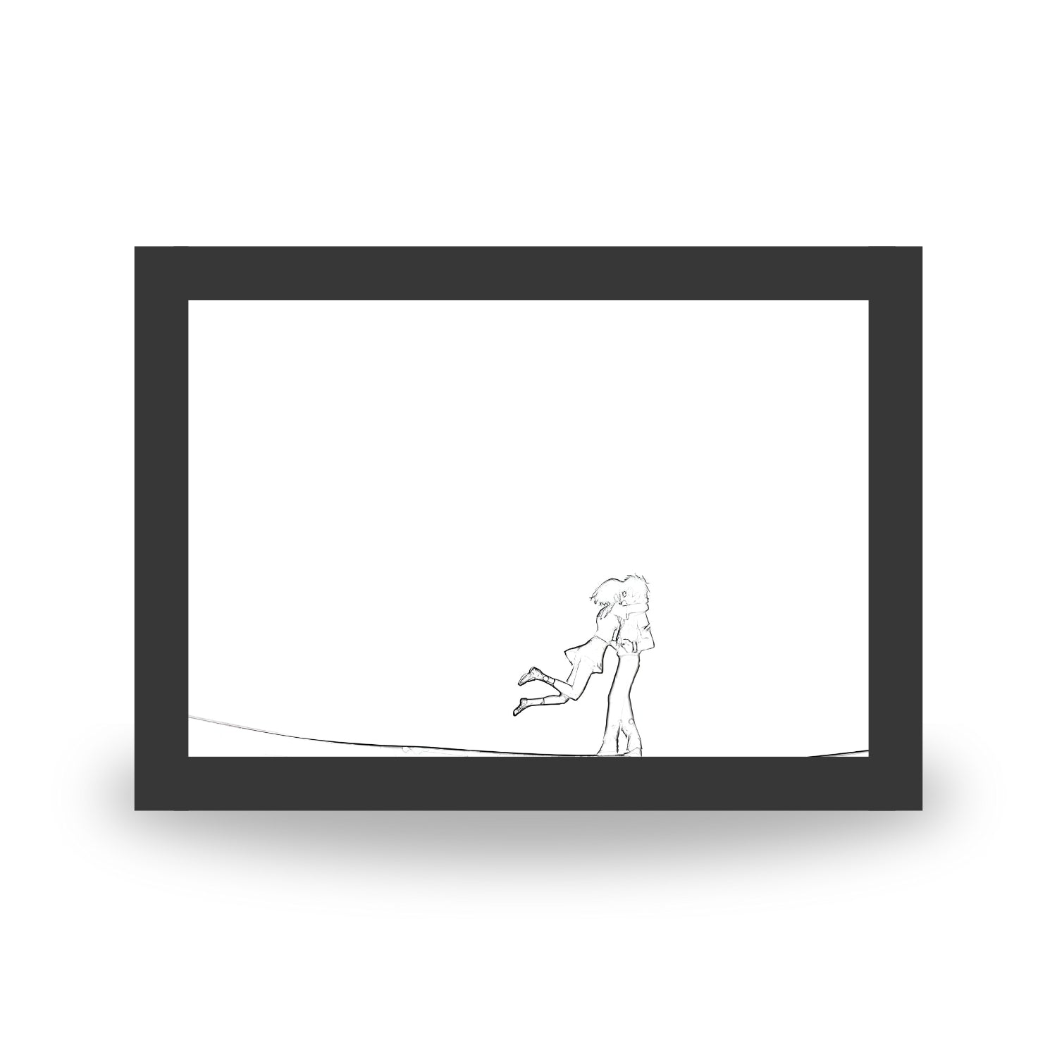 "Your Name"  - Light Painting Art Frame Night Light Table Lamp Bingkai Glow