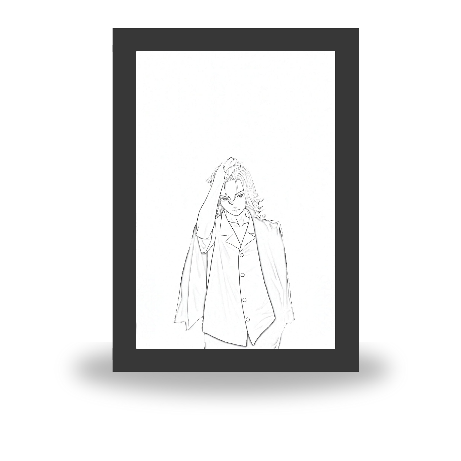 Mikey – Tokyo Revengers LED Light Painting Frame