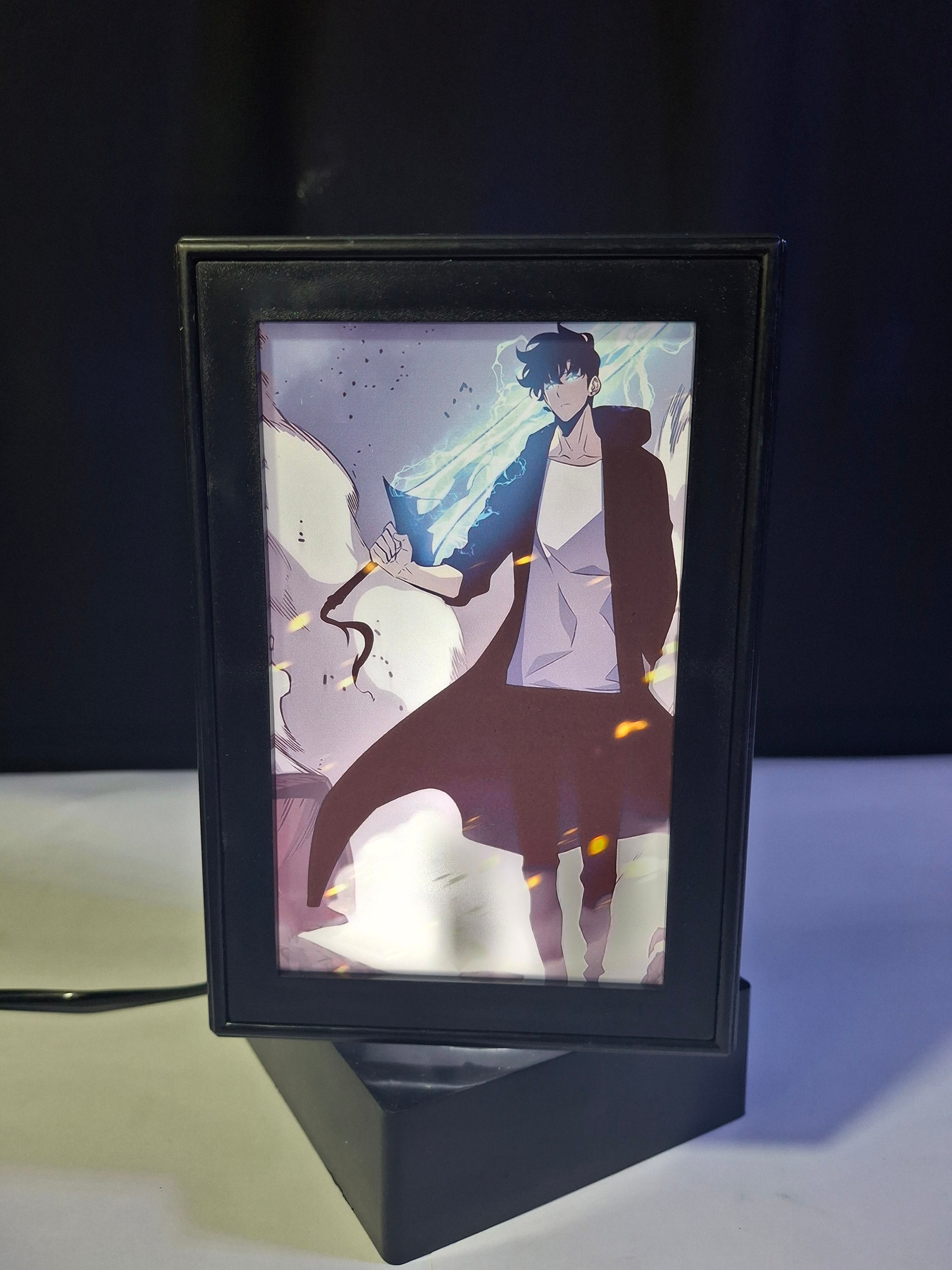 Sung Jin-woo - Solo Leveling -  Rotating Desk Lamp