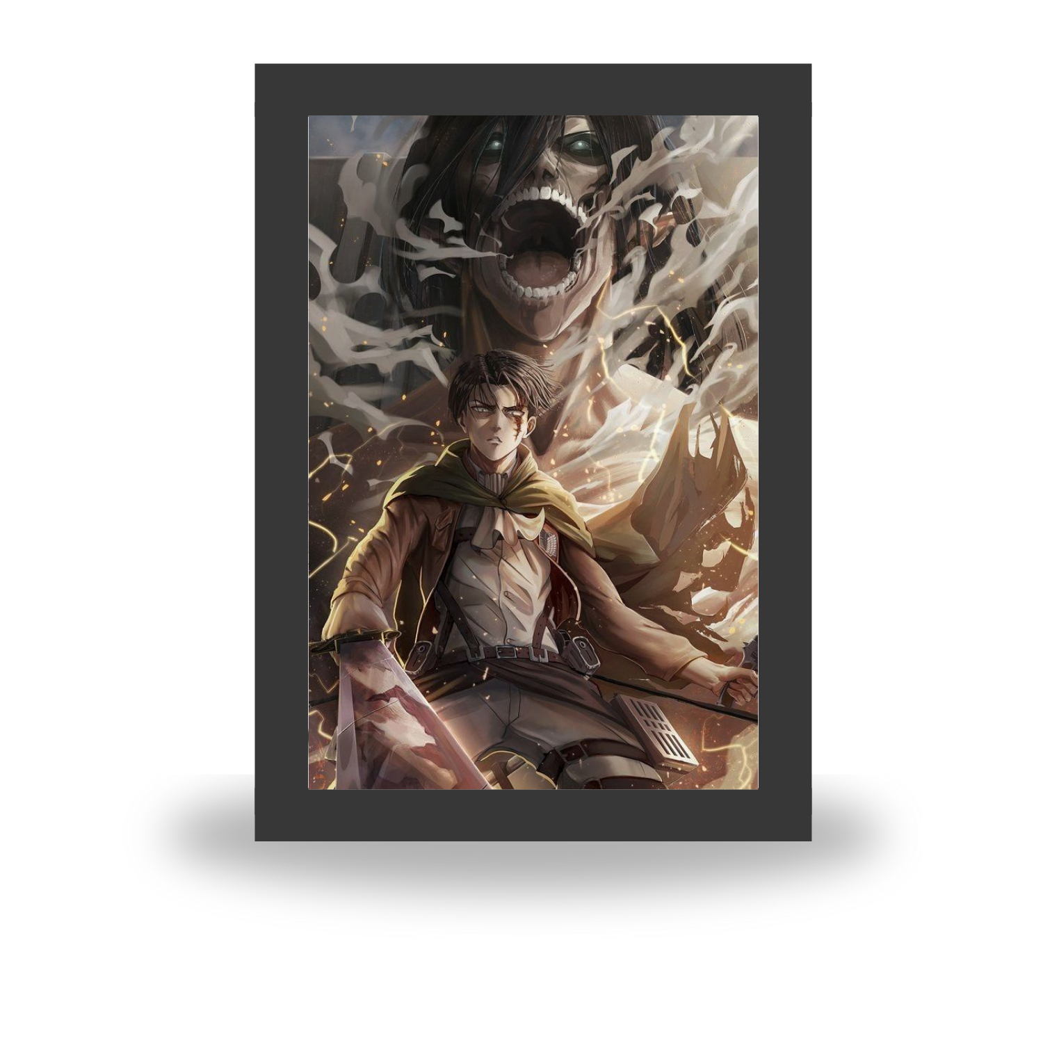 “Attack on Titan – Levi’s Wrath LED Light Frame”