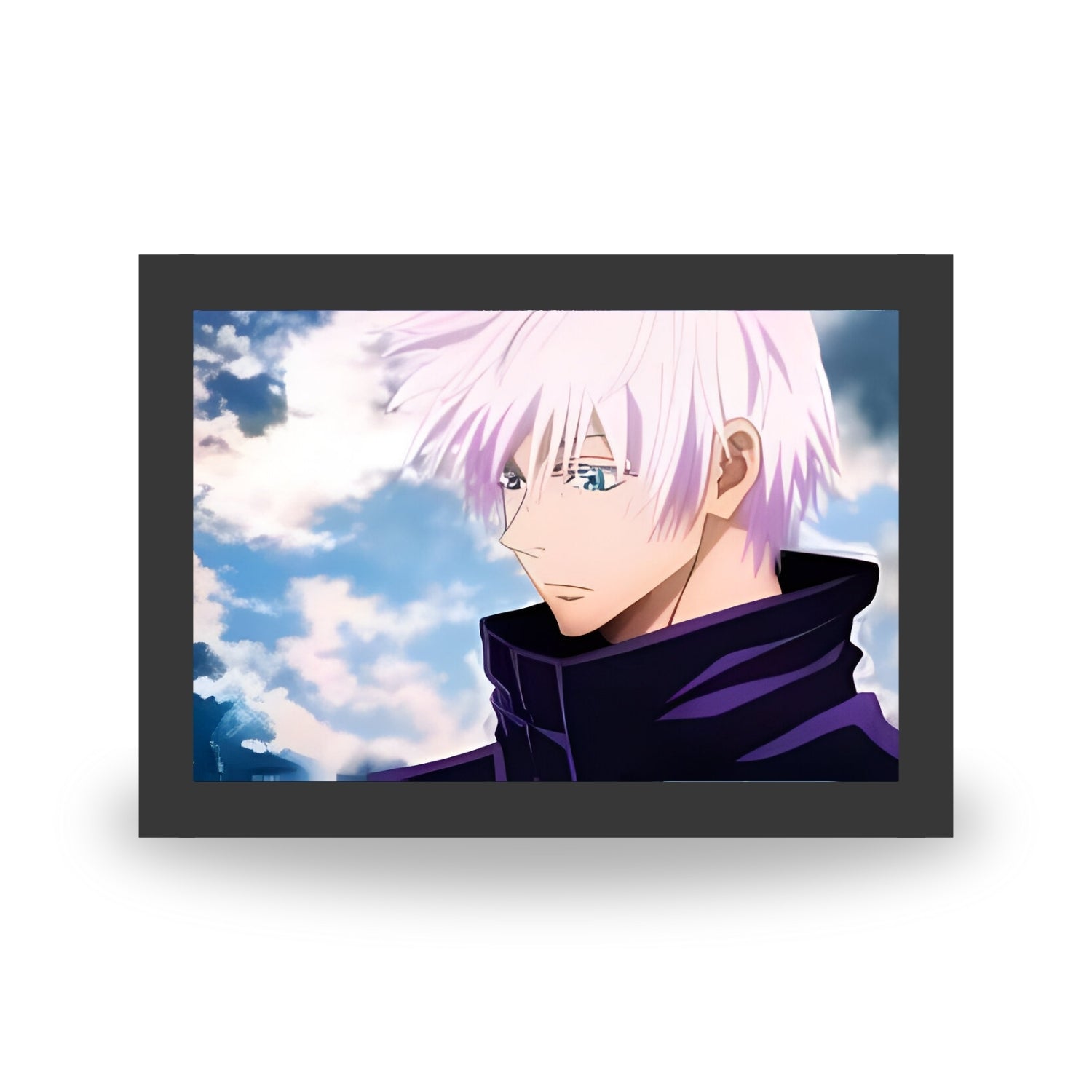Jujutsu Kaisen : Satoru Gojo - Light Painting Bingkai Glow