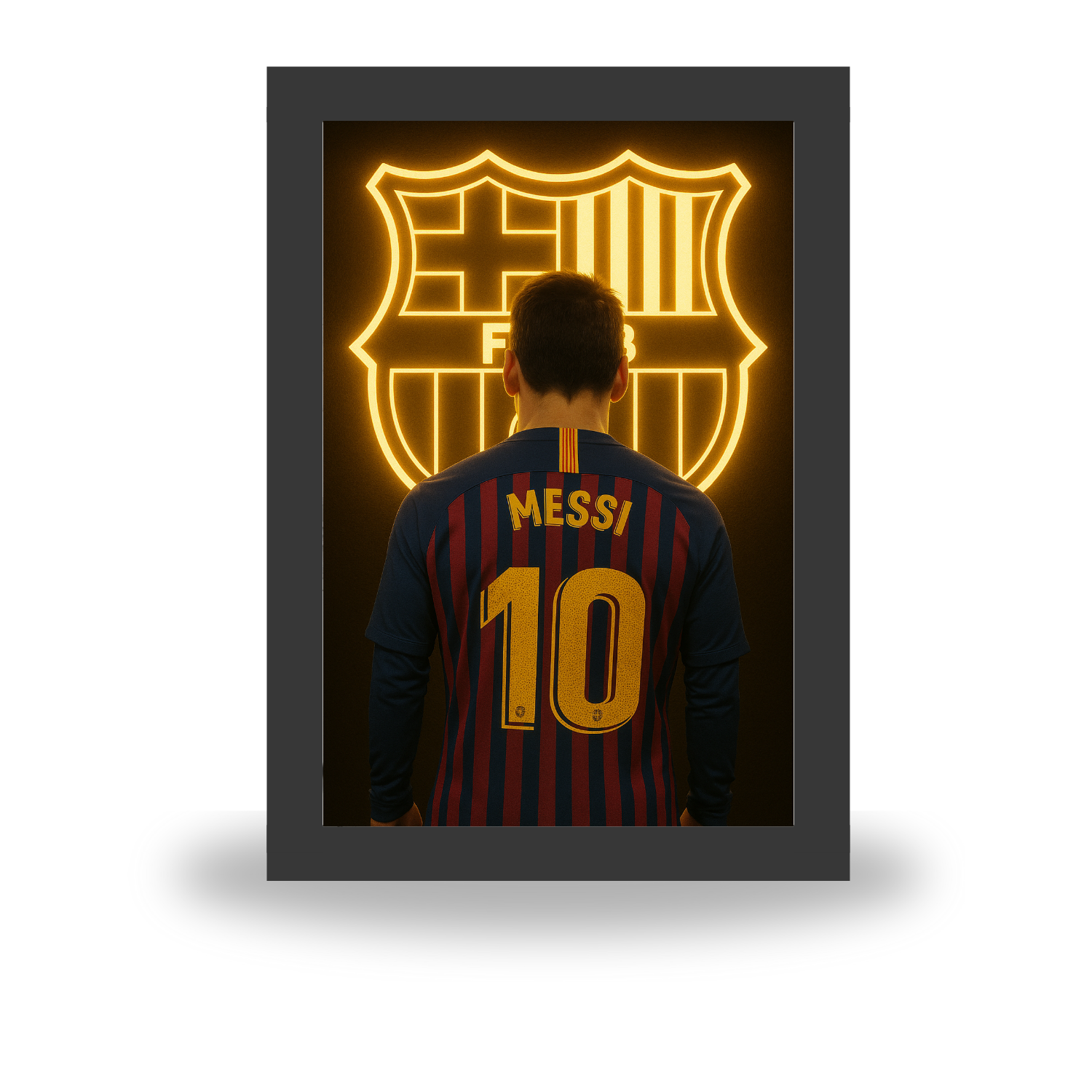 GOAT 10 – Messi Barcelona Light Painting