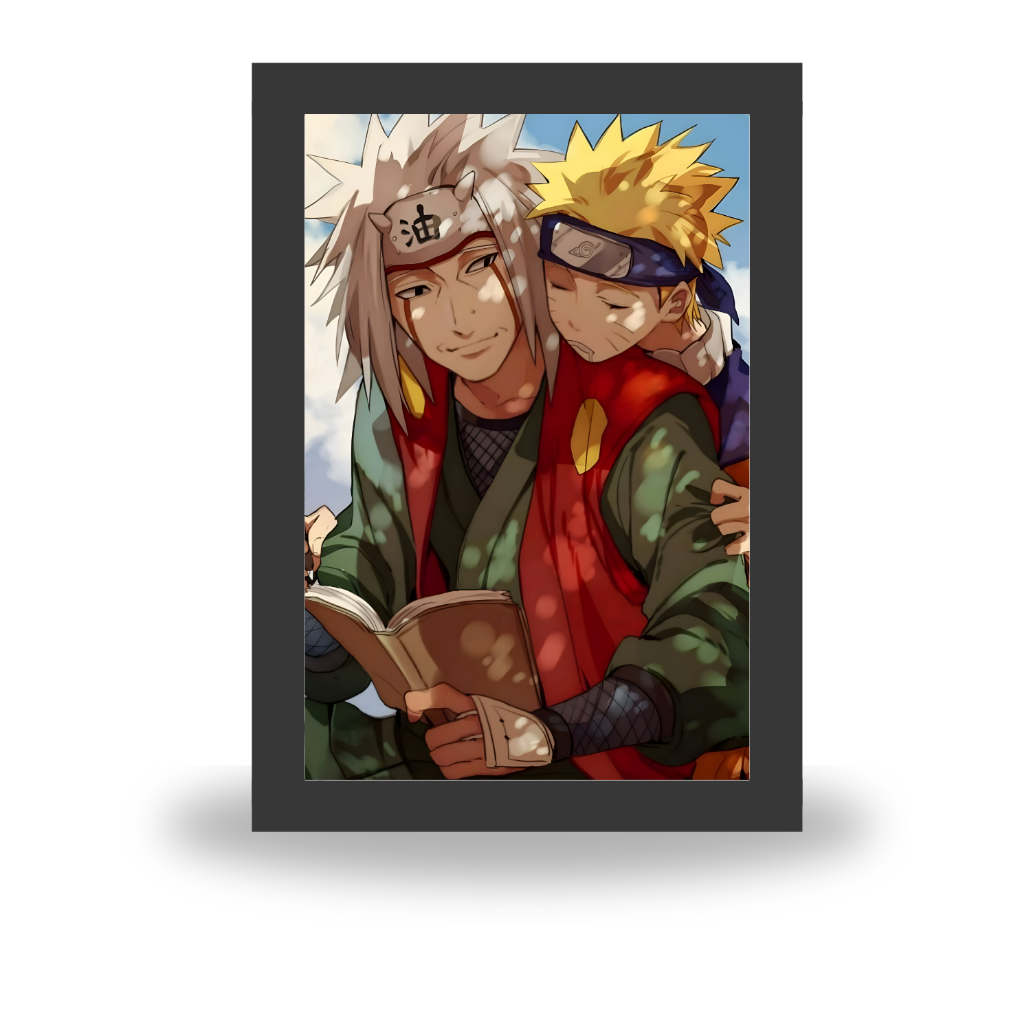 Jiraiya & Naruto – Hidden Bond LED Light Frame