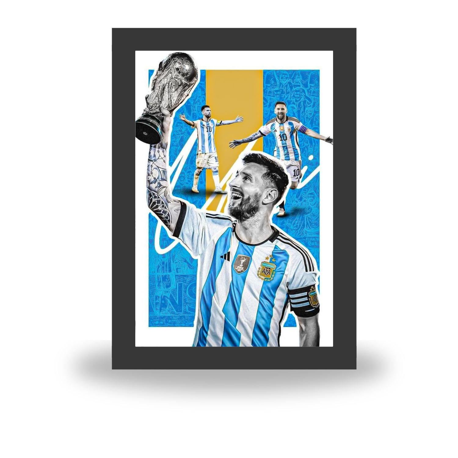 Champion of the World – Messi 2022 LED Art Light Painting