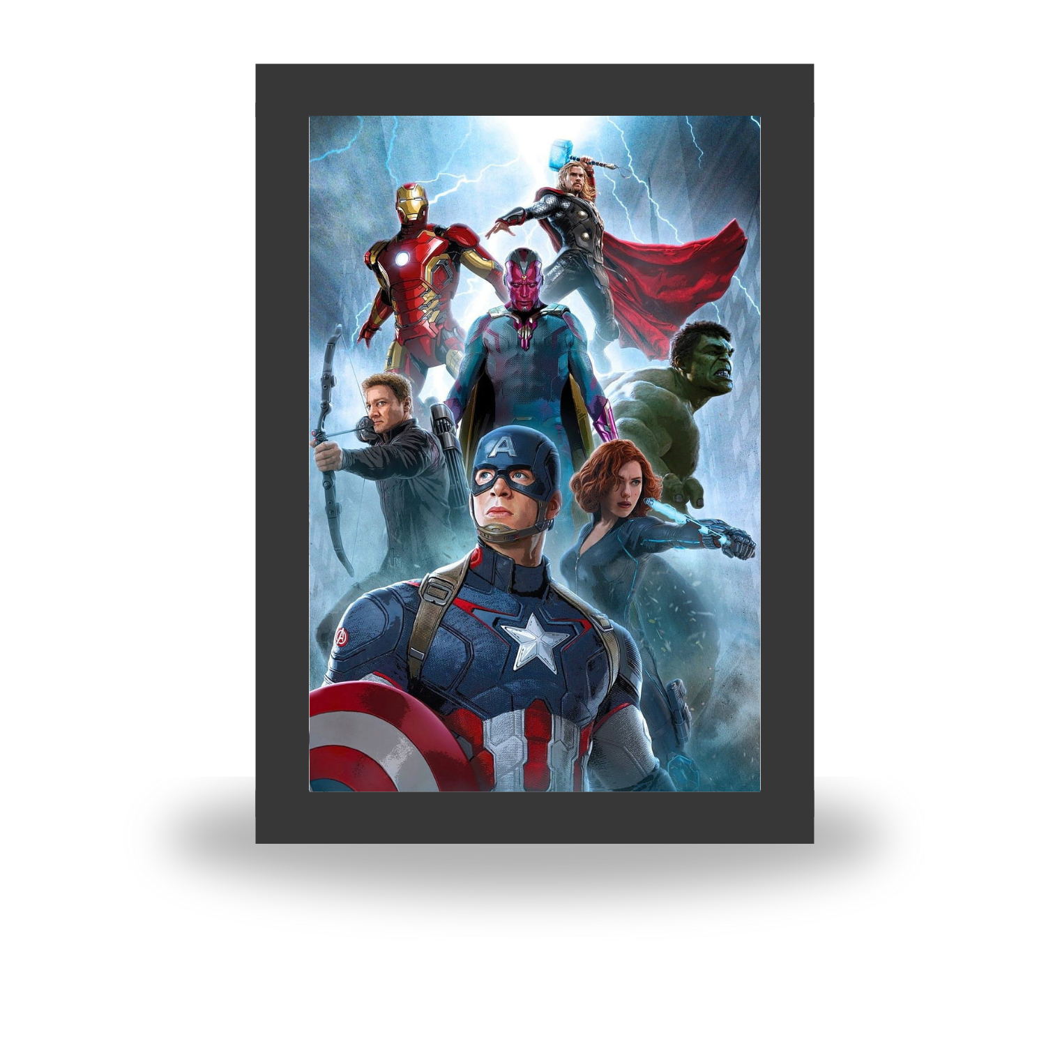 Captain America x Avengers – LED Light Painting Frame