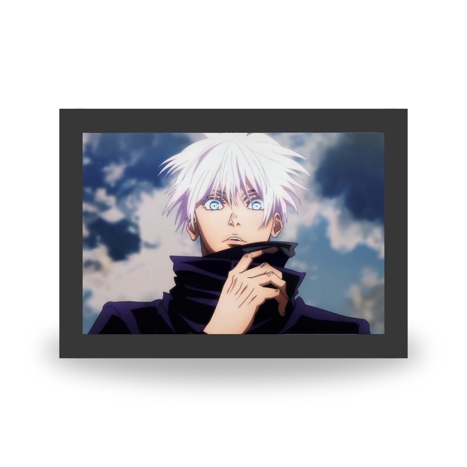 Jujutsu Kaisen 4 : Satoru Gojo - Light Painting Bingkai Glow