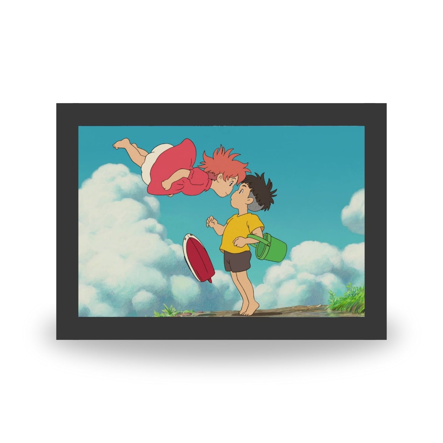 Studio Ghibli - Ponyo - Light Painting Bingkai Glow