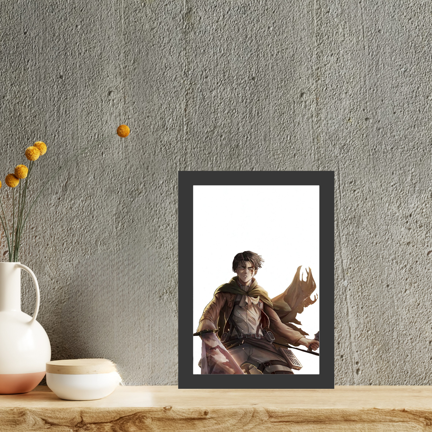 “Attack on Titan – Levi’s Wrath LED Light Frame”