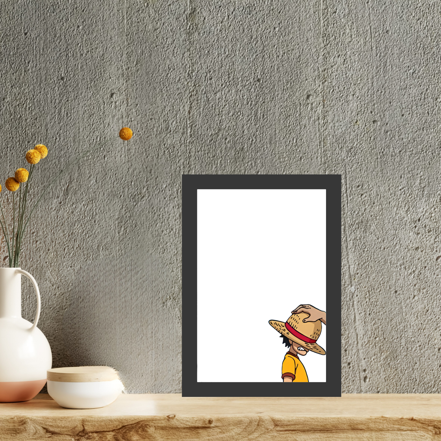 Luffy - 2 - Gear 5 One Piece Anime Light Painting Frame bingkai glow