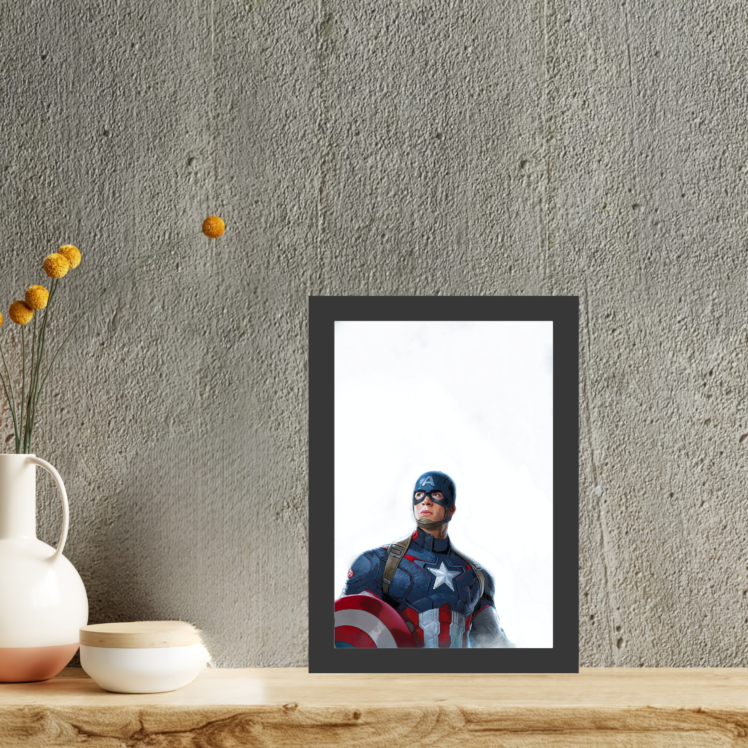 Captain America x Avengers – LED Light Painting Frame