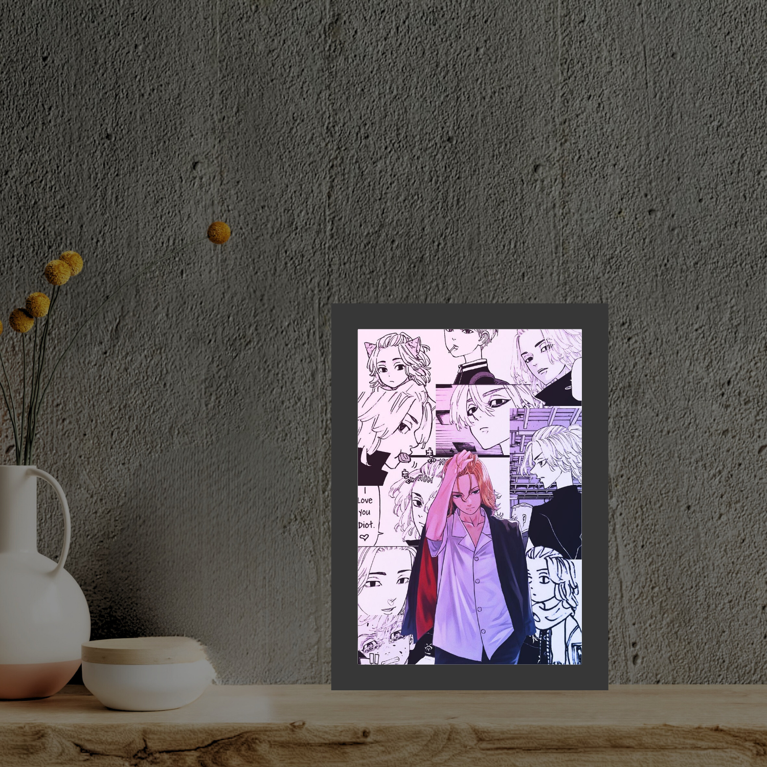 Mikey – Tokyo Revengers LED Light Painting Frame