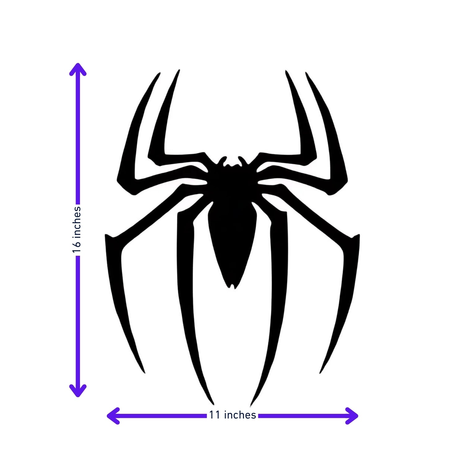 🕷️ Spider Man Logo LED Backlit Wall Hanging – 16 x 11 inches