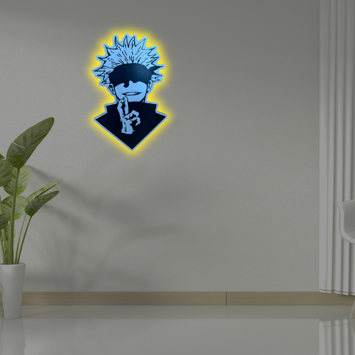 ⚡ Gojo LED Backlit Wall Hanging – 16 x 11 inches