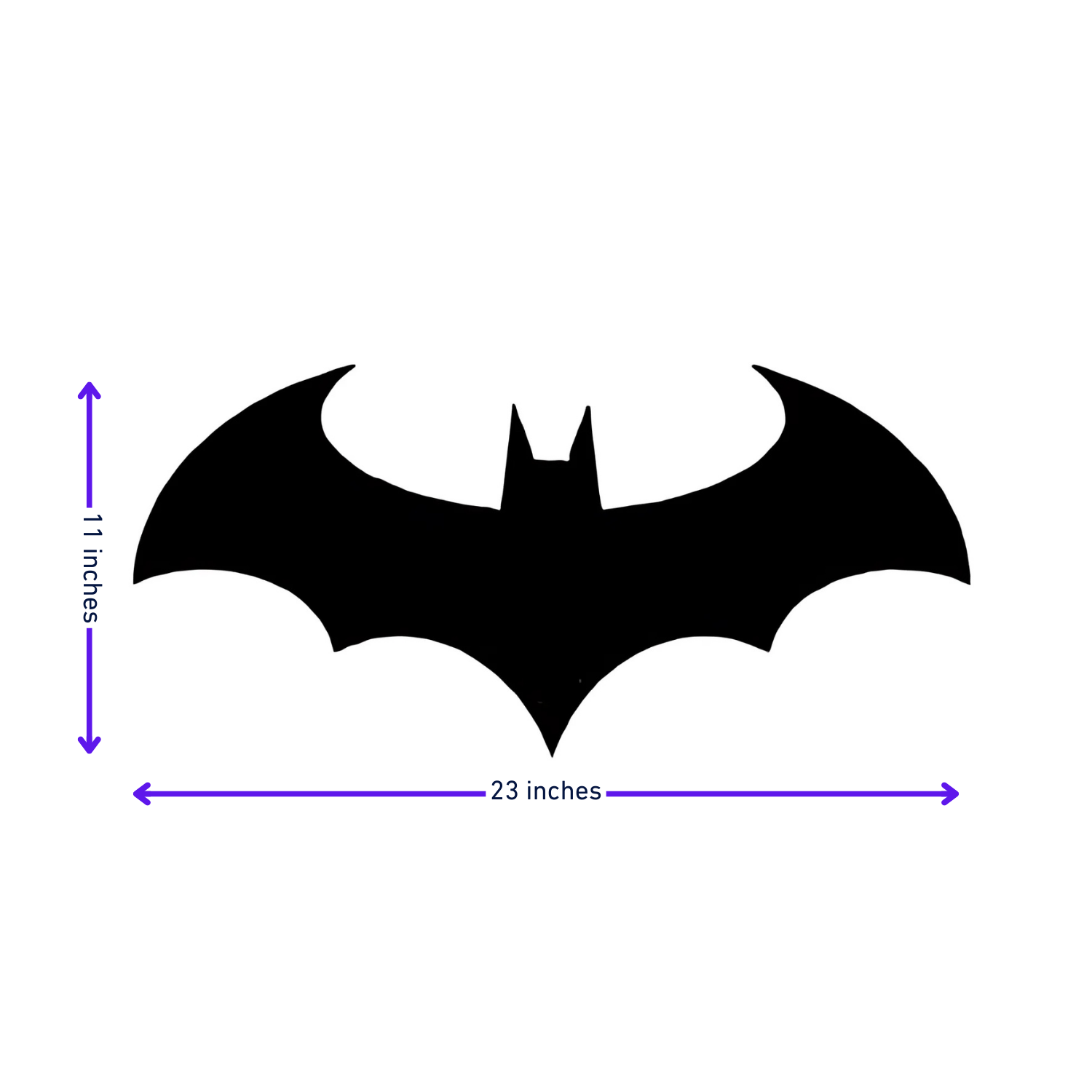 🦇 Batman LED Backlit Wall Hanging – 11 x 23 inches