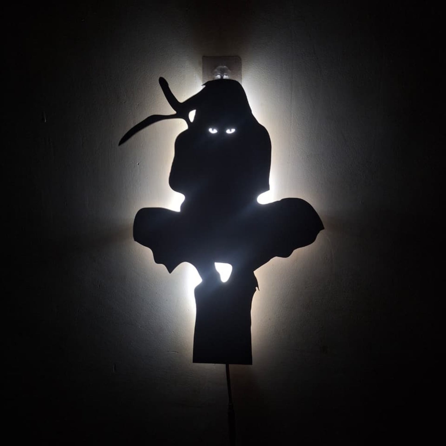 🍃 Itachi LED Backlit Wall Hanging – 16 x 11 inches
